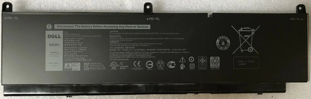 Dell 17C06, C903V, 447VR original battery - eBuy UAE
